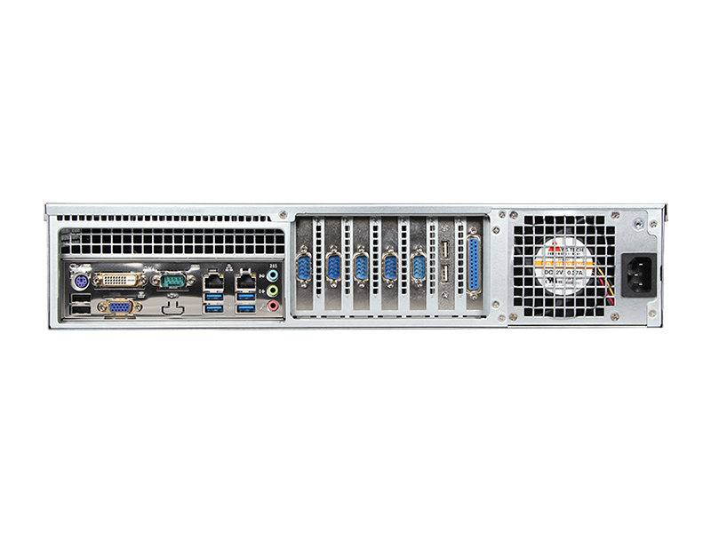 東田2U上架式工控機,酷睿6-9代工業電腦,4*PCI擴展槽,DT-61025-BH110MA