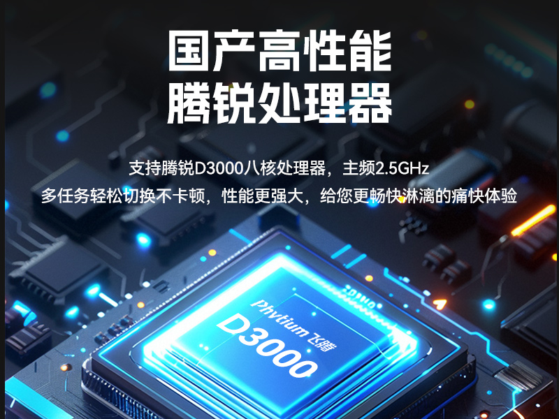 國(guó)產(chǎn)壁掛式工控機(jī),騰銳D3000工業(yè)主機(jī),DT-5206-BD3KMC